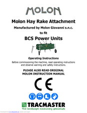 Molon MINI 100 Operating Instructions Manual