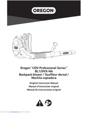 Oregon Professional BL120VX-NA Instruction Manual