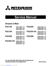 Mitsubishi FGC15K Service Manual