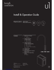 Borg & Overstrom u1 Install & Operation Manual