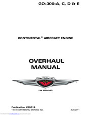 Continental Motors GO-300-C Overhaul Manual