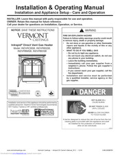 Vermont Castings Intrepid INDVRBMSB Installation & Operating Manual