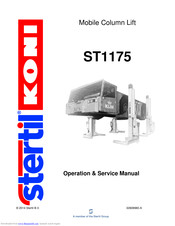 stertil ST1175 Service Manual