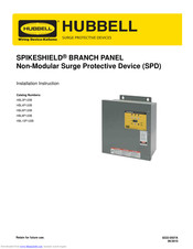 Hubbell SPIKESHIELD HBL3P120B Installation Instruction
