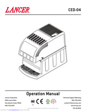Lancer CED-04 Operation Manual