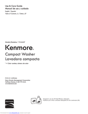 Kenmore 110.4443 Series Use & Care Manual