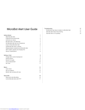 MicroBot Alert User Manual