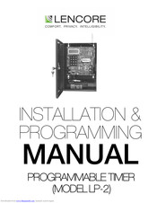 Lencore LP-2 Installation & Programming Manual
