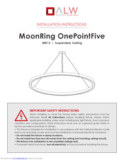 ALW MoonRing OnePointFive MR1.5 Installation Instructions Manual