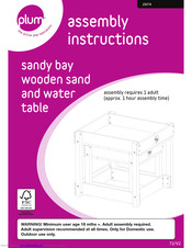 Plum sandy bay 25074 Assembly Instructions Manual