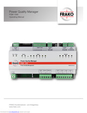 frako PQM 1588 Operating Manual