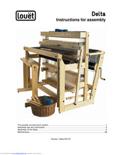 louet Delta Instructions For Assembly