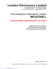 London Electronics INTUITIVE-L Instruction Manual