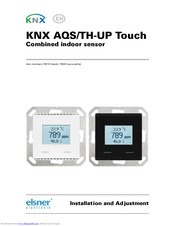 KNX AQS/TH-UP Touch Installation And Adjustment Manual
