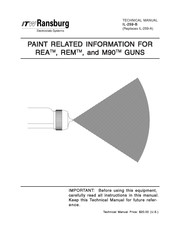 Ransburg M90 Technical Manual