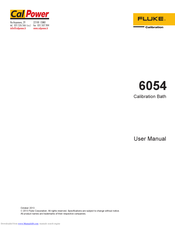 Fluke Calibration 6054 User Manual