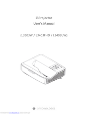 i3-TECHNOLOGIES L3403FHD User Manual
