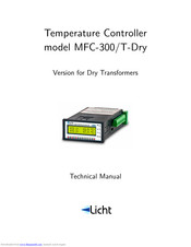 Licht MFC-300/T-Dry Technical Manual