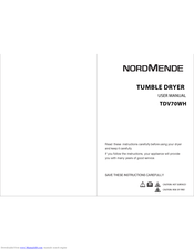 Nordmende TDV70WH User Manual