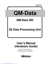 Mitutoyo QM-Data 300 User Manual