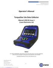 Crane Electronics TorqueStar Lite Operator's Manual