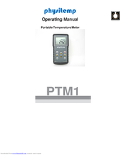 PHYSITEMP PTM1 Operating Manual