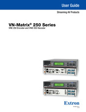 Extron electronics VNE 250 User Manual