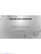 ARA PY300DC User Manual