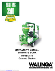 Walinga Agri-Vac 3510 Operator's Manual And Parts Book