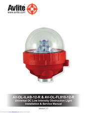 Avlite AV-OL-ILAB-12-R Installation & Service Manual