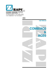 Zapi COMBI AC0 User Manual