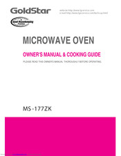 Goldstar MS -177ZK Owner's Manual & Cooking Manual