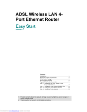 Aztech DSL600EWR Easy Start