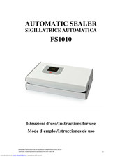 Faro FS1010 Instructions For Use Manual