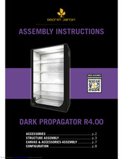 Secret Jardin DARK PROPAGATOR R4.00 Assembly Instructions Manual
