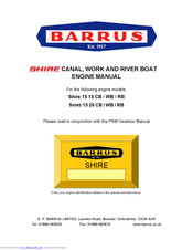 Barrus Shire 15 15 CB Manual