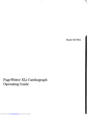 HP Pagewriter XLi M1700A Operating Manual