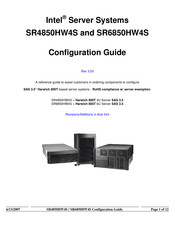 Intel SR4850HW4S Configuration Manual