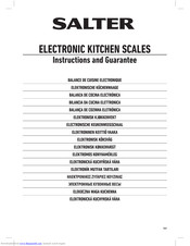 Salter 1049 Instructions And Guarantee