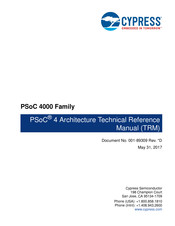 Cypress PSoC 4000 Series Architecture Technical Reference Manual