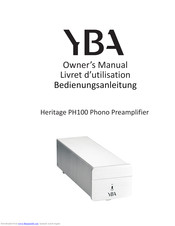 YBA DESIGN PH100 Owner's Manual