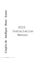 Cytech KT03 Installation Manual