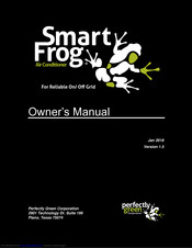 Perfectly Green Smart Frog Owner's Manual