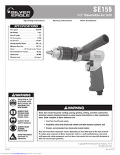 Silver Eagle SE155 Operating Instructions Manual