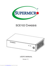 Supermicro SCE102 User Manual