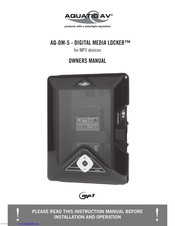 Aquatic AQ-DM-5 DIGITAL MEDIA LOCKER Owner's Manual