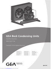 GEA SHG56e/850-4 L Assembly Instructions Manual