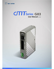 weintek CMT G03 Series User Manual