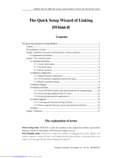 Linking IWI666-B Quick Setup Manual