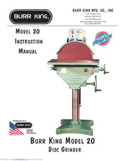 BURR KING 20 Instruction Manual